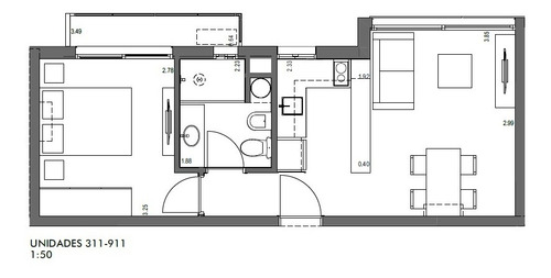 Imagen 7 de 12 de Venta Apartamento 1 Dormitorio 26 De Marzo Y Pereira Pocitos