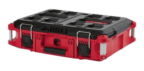 Imagen 1 de 3 de Caja de herramientas Milwaukee 48-22-8424 de plástico 16.1" x 22.1" x 6.6" roja y negra