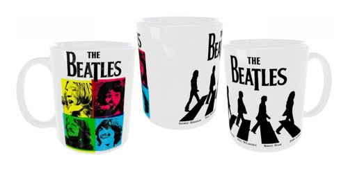 Taza The Beatles Crosswalk - Harrison Star Mccartney Lennon