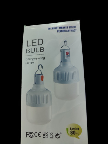 Bombillo Led Recargable De Emergencia