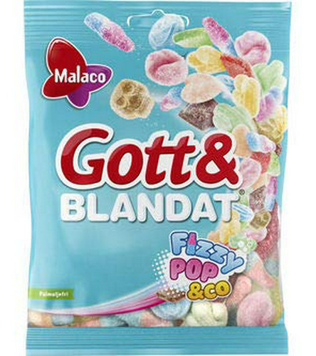 Dulce De Gomita, Malaco Gott&blandat Fizzy Pop&co Taste Gumm