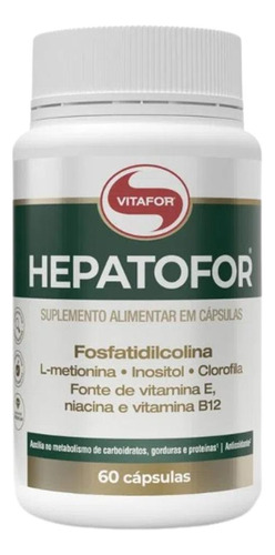 Hepatofor Vitafor 60 Cápsulas