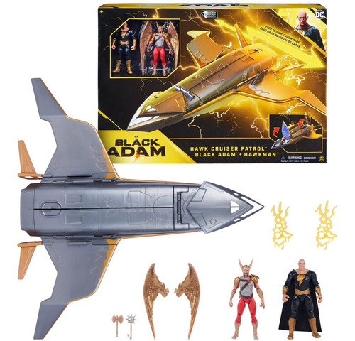 Black Adam Hawk Cruiser Patrol Black Adam Hawkman Nave