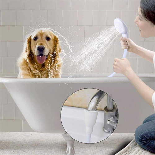 Y Manguera Regadera Para Baño Mascotas Cabezal Ducha