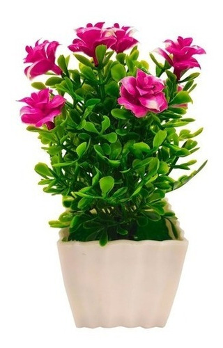 Planta Artificial Flor Con Maceta M3 - Sheshu Home