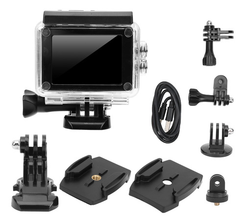 Cámara Impermeable Sj4000 Air Action Kit Multifuncional Lcd