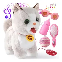 Comprar Gato Interactivo Ylpaprm Ragdoll 24cm Cantante Y Caminante