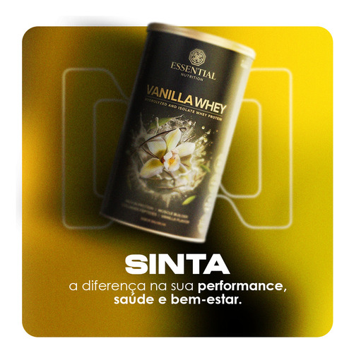 Vanilla Whey Hydrolyzed Com 375g Da Essential Nutrition