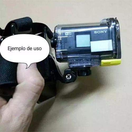 Arnes Correa Pecho Para Action Cam Montaje Tornillo