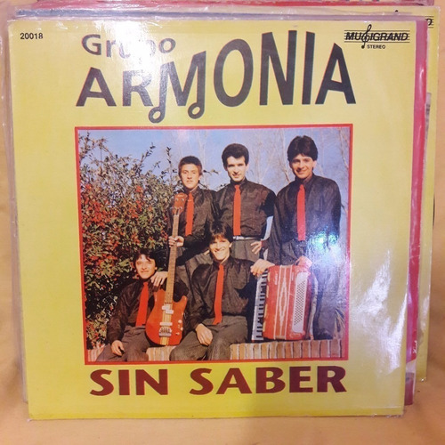 Vinilo Grupo Armonia Sin Saber 10 Puntos C2