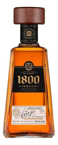 Tequila 1800 Añejo X 700ml - mL a $285