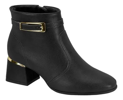 Bota Modare Feminino 7082-207 Preto Lisa 34 Br
