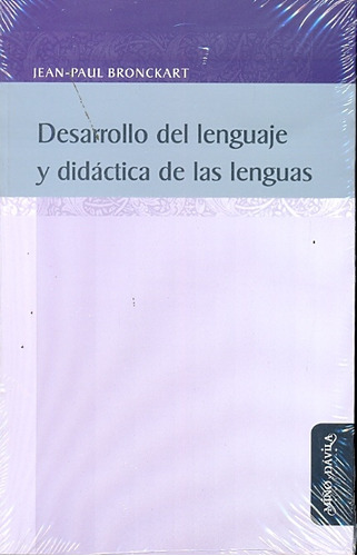Desarrollo Del Lenguaje Y Didáctica De Las Lenguas - Jean-pa