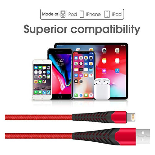Charger For iPhone 11 Pro Max Xs Xr X 8 7 6 Plus 5 iPad Pro