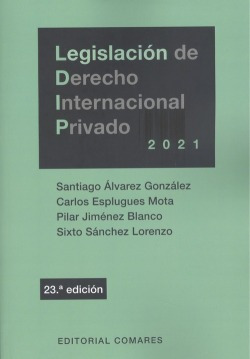 Legislacion De Derecho Internacional Privado 2021 Alvarez, S