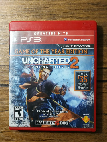 Uncharted 2 Goty Playstation 3 Ps3 Gran Estado !!