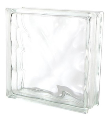 Bloques Ladrillos Block De Vidrio Olas 30x30