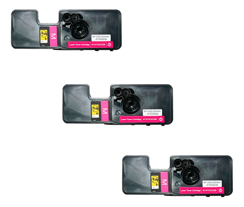 Kit 3 Toner Compatible Con Kyocera Tk-5232 Ecosys M5521 5021