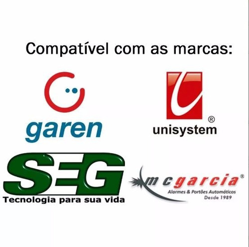 Sensor Anti-esmagamento Fotocélula Garen Portão Eletrônico