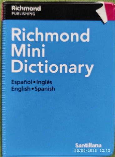 Richmond Mini Dictionary- Español Inglés/english Spanish