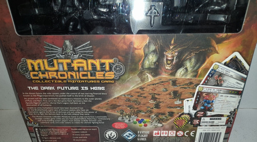 Mutant Chronicles Juego De Mesa Fantasy Flight Incompleto (Usado)