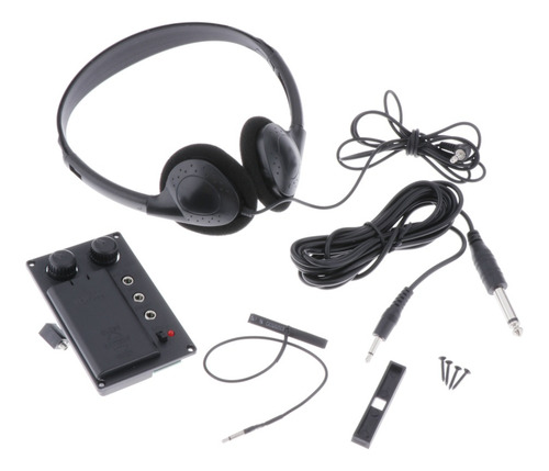 Kit De Recogida De Violín Eléctrico Diy + Audífonos +