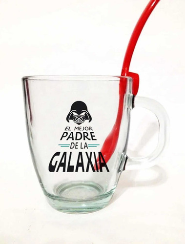 Pack 15 Tazas Dia Del Padre +cuchara Para Colgar De Regalo!!