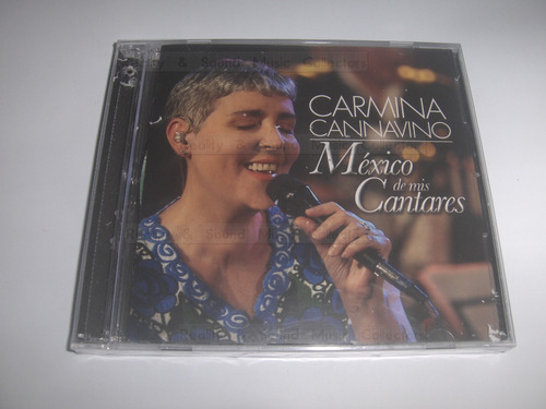 Carmina Cannavino Mexico De Mis Cantares Cd + Dvd Sony 2015