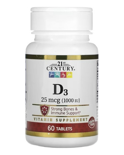 Vitamina D 1000iu 21stcentury