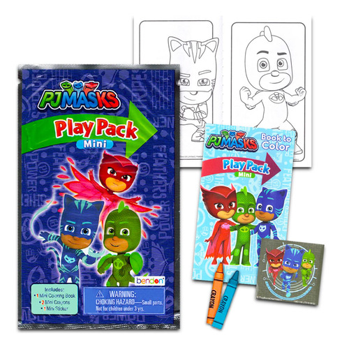 Set Party Favors De Pijama Para Niños Con 24 Minipaquetes Gr
