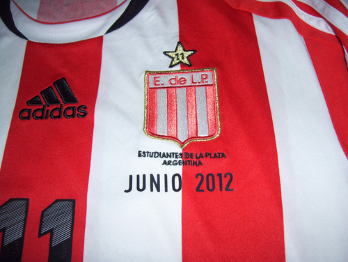 Estudiantes De La Plata Pincha Adidas 2012 #11 Bruja Eterna (Usado)