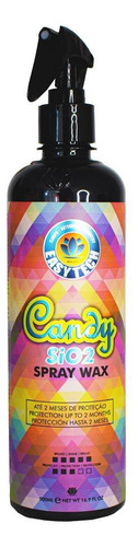 Cera Líquida Candy Spray Wax Sio2 500ml Easytech