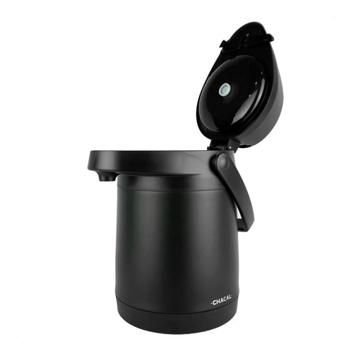 Garrafa Térmica Em Aço Inox 2,5 Litros Preta - Chacal