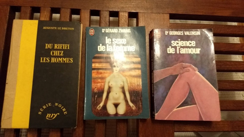 Lote De Libros Sobre Sexo Y Amor En Francés