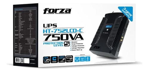 Ups Forza 750va Ht-752lcd-c