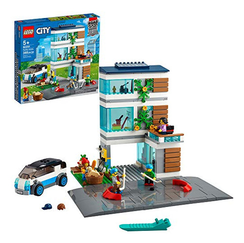 Kit De Construcción Lego City Family House 60291, Juguete Pa