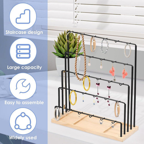 Expositor De Pendientes, Expositor Joyas, Expositor De Joyas