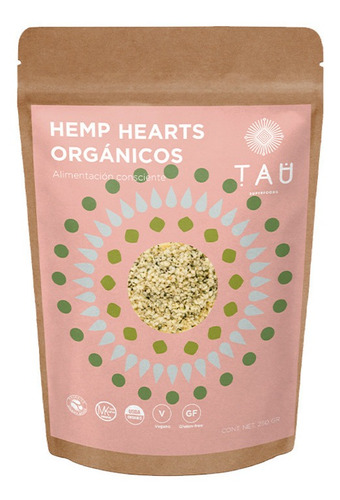 Corazones Hemp Orgánico 250grs