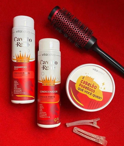 Imagem 2 de 10 de Kit Cavalo Real Lançamento Vita Seiva