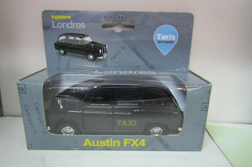 Taxi Londres Austin Fx4  Escala 1.38 El Tiempo  Eilcolombia