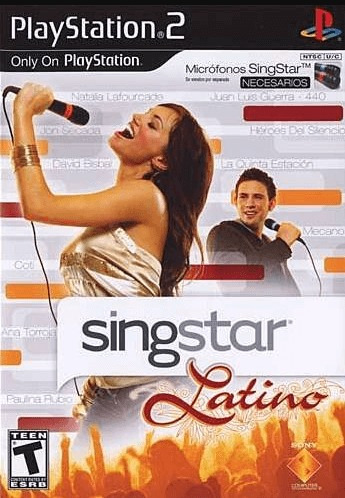 Sing Star Latino Micrófonos Y Juego Original Para Ps2
