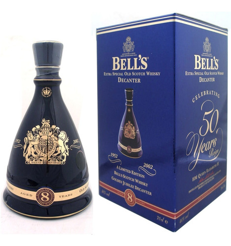 Whisky Bell´s Cerámica Celebrating 50 Years Plaza Serrano