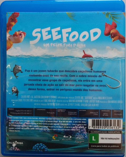Seefood Um Peixe Fora D'água Blu-ray (Usado)