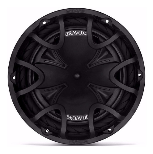 Subwoofer Bravox 12 Bk12 D2 350w Rms Bobina Dupla 2+2 Ohms