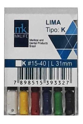 Lima K 31mm 15-40 Mk Life 6 Unidades
