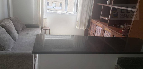 Imagem 20 de 24 de Apartamento Com 1 Dormitório À Venda, 30 M² Por R$ 265.000,00 - Embaré - Santos/sp - Ap2416