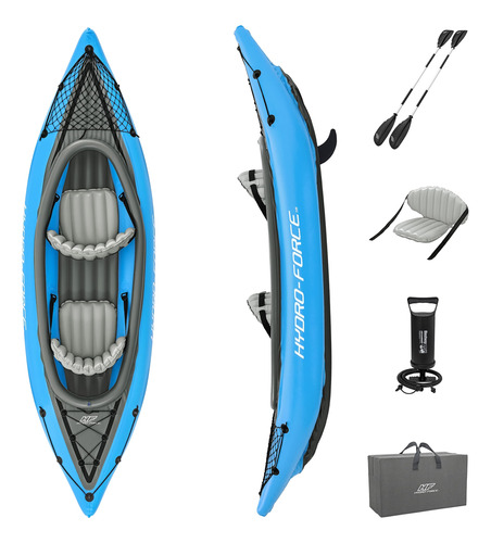 Bestway Hydro-force - Juego De Kayak Inflable Para 2 Person.