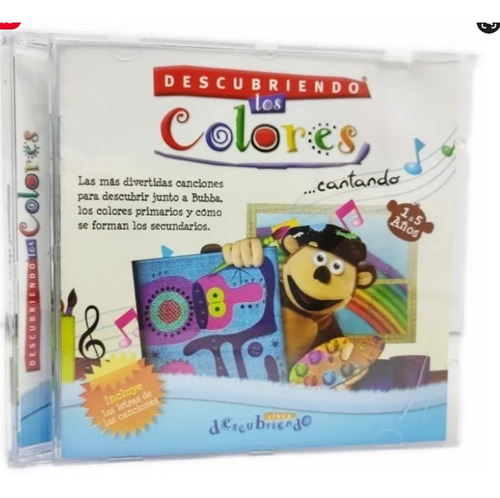 Bubba Descubriendo Los Colores Cantando - Cd Nuevo Original