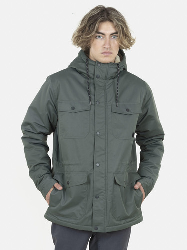 Jacket Force Hombre Verde Rusty