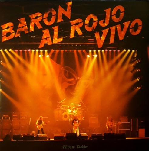 Barón Rojo  Barón Al Rojo Vivo Vinilo